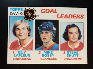1978  Guy Lafleur/Mike Bossy/Steve Shutt League Leader O-Pee-Chee #63 EX  - Picture 1 of 6