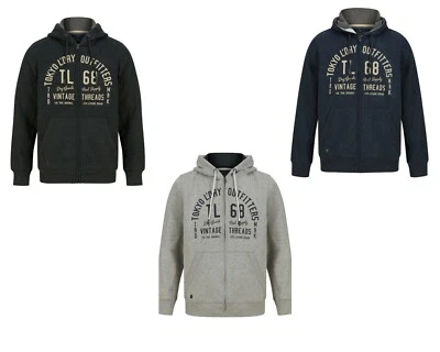 Sudadera con capucha para hombre Chándal Cremallera Top con capucha Tokyo Laundry 'Fairwell' Sudadera Foto 1 de 4