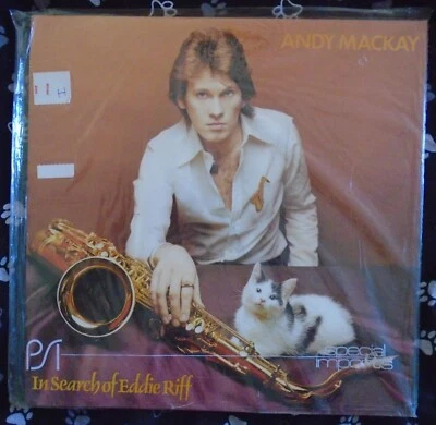 ANDY MACKAY, In Search Of Eddie Riff UK New Sealed LP Roxy Music Eno FREE SHIP - Image 1 of 2