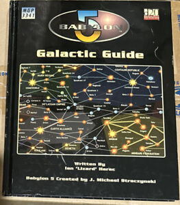 Babylon 5 RPG Galactic Guide D20 Mongoose Publishing - NOS