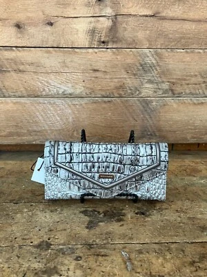 Cartera Verónica Brahmin Fairest de cuero gris rompeolas--NUEVA CON ETIQUETAS Foto 1 de 3