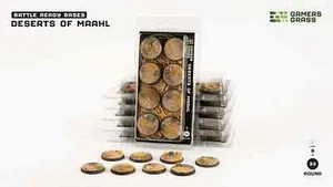 Gamers Grass Deserts of Maahl Round 32mm (x8) New - Picture 1 of 4