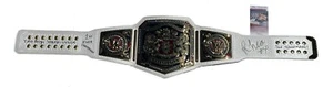 Rhea Ripley Signed Inscribed WWE NXT UK Women's Champion Replica Title Belt JSA - Picture 1 of 5