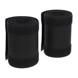 2 Pcs Patch Couverture De Cordon Tapis Gestion Des Câbles - Afbeelding 1 van 12