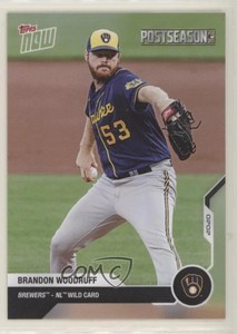 2020 Topps Now Postseason /86 Brandon Woodruff #PS-142