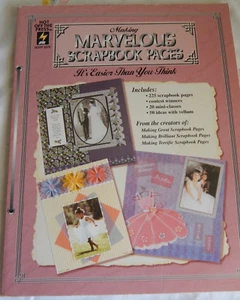 MAKING MARVELOUS SCRAPBOOK PAGES IT'S EASIER THAN YOU THINK  - Imagen 1 de 4