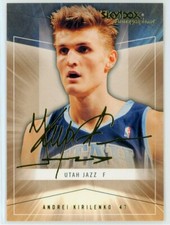 2004-05 Skybox Autographics Insignia #45 ANDREI KIRILENKO /150