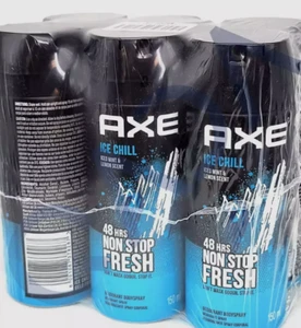 AXE ICE CHILL BODY SPRAY 48 HOURS NON STOP FRESH 6 PACKS 150 ML - Picture 1 of 1
