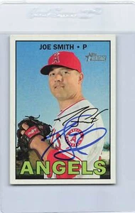 2016 Topps Heritage #506 Joe Smith Angels Signed Auto *H8783 - Picture 1 of 2