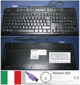 Keyboard qwerty Italian Packard Bell 6301N, 6960800306 Socket Ps/2 - Picture 1 of 1
