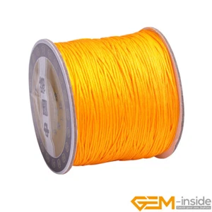 0.8mm Chinese Knot Nylon Cord Shamballa Macrame Beading String Sewing 120 Meters - Picture 1 of 109