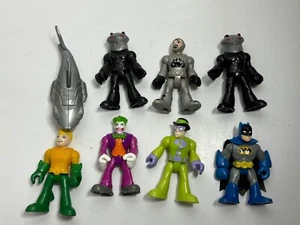FISHER PRICE Imaginext DC marvel Friends batman joker figures (B2) - Picture 1 of 3