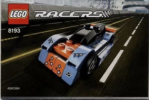 Lego Racers # 8193 Blue Bullet - Instrucciones de construcción (¡sin piedras!) - Imagen 1 de 1