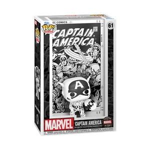 Funko Pop Captain America (61) Marvel 85th Vinyl Comic Cover Figure Figurine - Picture 1 of 1