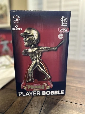 !!!!Albert Pujols St Louis Cardinals 700 Home Run Gold Bobblehead #66 of 170!!! Cover