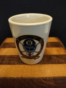 Boston Bruins NHL Goalie Mask Shot Glass. Collectible - Picture 1 of 9