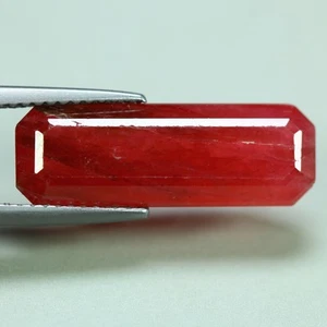 7.15 Cts_Great Collection_100 % Natural Unheated Red Rhodonite_Brazil - Picture 1 of 3