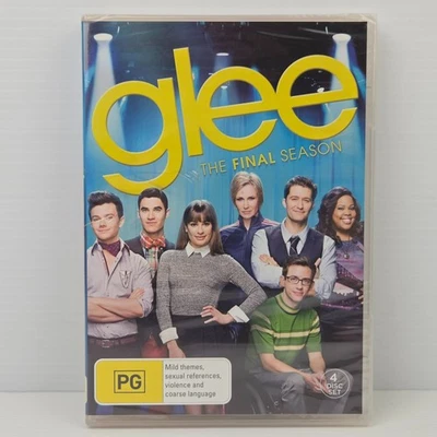 Glee Season 6 | DVD Set Jane Lynch Dianna Agron Chris Colfer Musical Comedy R 4 - Image 1 of 2