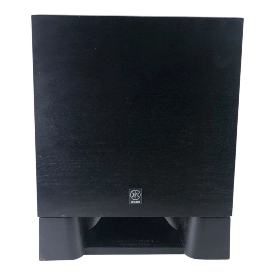 Yamaha YST-SW030 Powered Subwoofer 8 Inch - Black Tested Free Postage - image 1 of 4