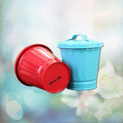  Tisch Mülleimer Mistkübel Klein Mini -Müllbehälter Küchenabfallkorb - Bild 1 von 4