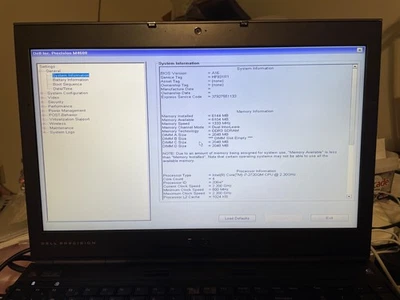DELL PRECISION M4600 - Intel Core i7 2720QM 4GB No HDD/OS - Image 1 of 4