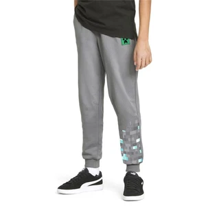 PUMA Sweatpants X Minecraft Boys Size 4T Casual Athletic Bottoms 533437-76 - Picture 1 of 4