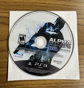 Alpha Protocol (Sony PlayStation 3, 2010) PS3 Nur Disc Getestet Kostenloser Versand!! - Bild 1 von 4