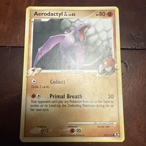 Pokemon Platin Rising Rivals Einzelkarte Common Aerodactyl GL 55/111 LP+ - Bild 1 von 2