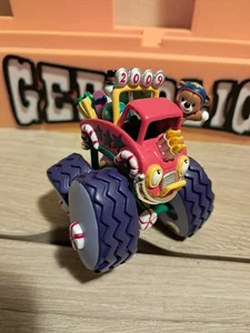 MONSTER TRUCK CHRISTMAS ORNAMENT 2009 TEDDY BEAR SNOWMAN  - Picture 1 of 5
