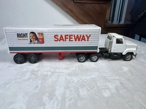 Camión de juguete Safeway vintage, semirremolque de juguete y remolque - Imagen 1 de 10