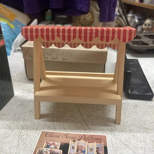 Casa delle bambole in miniatura mercatino di Natale tedesco - Foto 1 di 9
