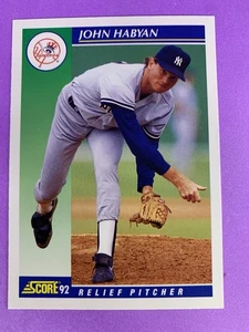 1992 Score #451 John Habyan New York Yankees - Picture 1 of 2