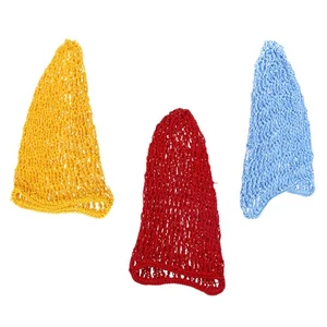 3 Pezzi Sacco Rete Capelli Tappo Bambino per Reti da Dormire Elastico Uncinetto - Foto 1 di 12