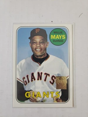1997 Topps - Willie Mays Reprints Willie Mays #23 Factory Set 1969 Topps - Image 1 of 2
