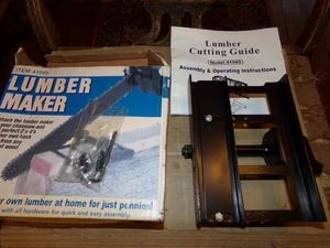 NIE BENUTZTES HOLZ / HERSTELLER MOTORSÄGE SÄGEWERK #41085 Hafenfracht - Bild 1 von 2