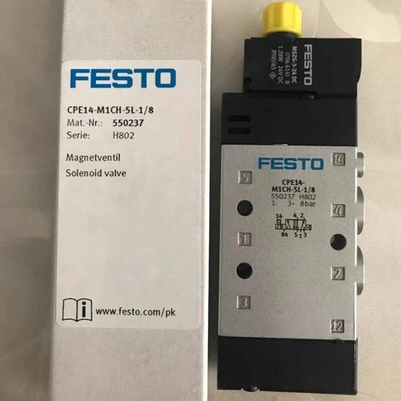 1PC Solenoid Valve  CPE14-M1CH-5L-1/8 550237 - Image 1 of 1