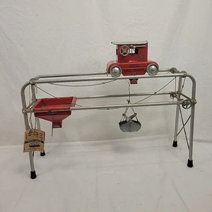 Cargador de arena aéreo vintage Tonka de acero prensado 26" hecho en EE. UU. envío gratuito - Imagen 1 de 18