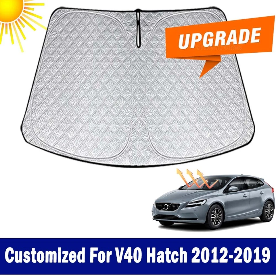 Parasol parabrisas Thicken Upgrade para Volvo V40 Hatch 2012-2019 Foto 1 de 4