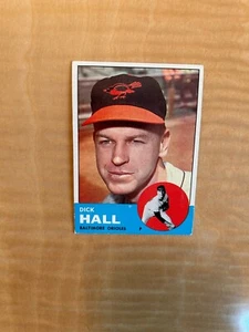 1963 TOPPS BASEBALL #526 DICK HALL!! NICELY CENTERED!! $1 SHIPPING!! - Picture 1 of 2