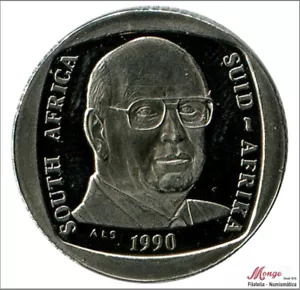 Africa Sur 1 Rand año 1990 S/C / UNC - Picture 1 of 2