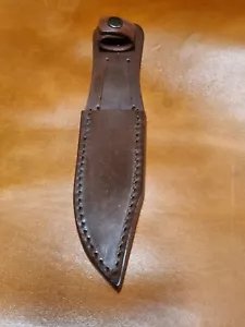 Bowie Style Knife 5-6" Blade Leather Sheath for Bushcraft Survival Militaria WW2 - Picture 1 of 7