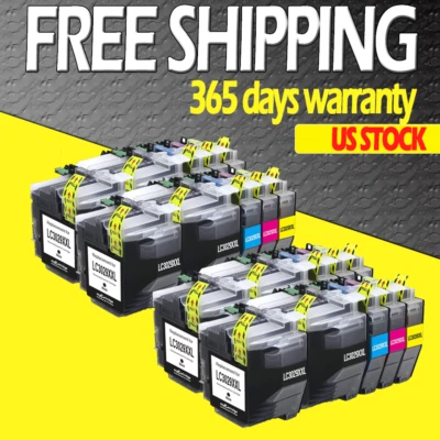 20PK LC3029 BKCMY High Yield Ink For Brother MFC-J5830DW J6535DW J5930DW J6935DW - Image 1 of 4