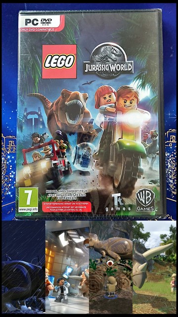 Jogo Computador Jurassic World Lego Parque Dinossauro Pc Dvd