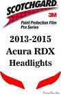 3M Scotchgard Paint Protection Film Pro Series Clear Kits 2013 2015 Acura Rdx