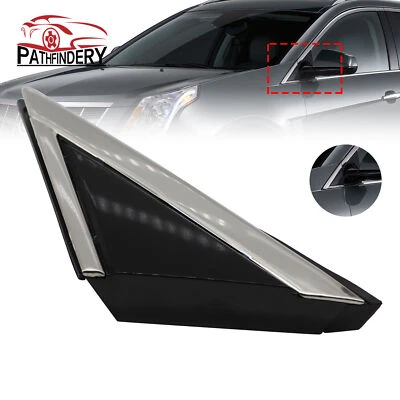 For Cadillac SRX 2010-16 Left Door Side View Mirror Trim Corner Triangle Fender - Image 1 of 4