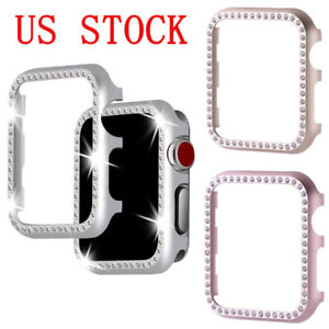 US 38/42mm For Apple Watch iWatch Series 1/2/3 Bling Protector Cover Case Screen