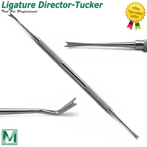 Orthodontic Applying Elastic Ligature Director Tucker Dental Double Ended Scaler - Picture 1 of 5