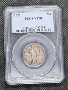 1921 Standing Liberty Quarter | PCGS VF30 - Picture 1 of 4