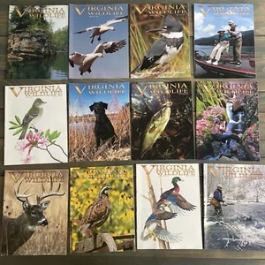 Série complète de magazines fauniques de Virginie - 2008 - avec concours photo annuel - Photo 1/13