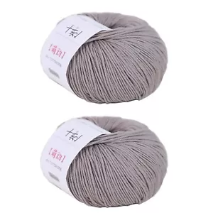 Fine Weight Knitted and Crocheted Cotton Yarn 100% Long Staple Cotton Yarn Ba... - Picture 1 of 6